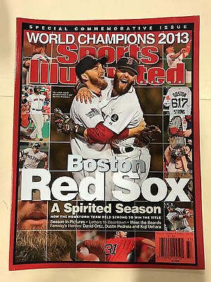 2013 Boston Red Sox World Series Championship Sports Illustrated Commemorative