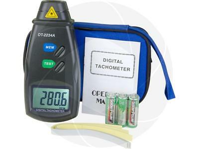 Handheld Digital Laser Photo Tachometer Non Contact RPM Speed Tach Meter Tester