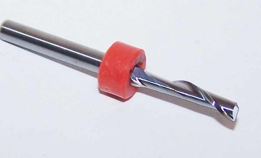 1/8" (.1250") Single Flute Carbide Endmills For Plastic - 1516.1250.400