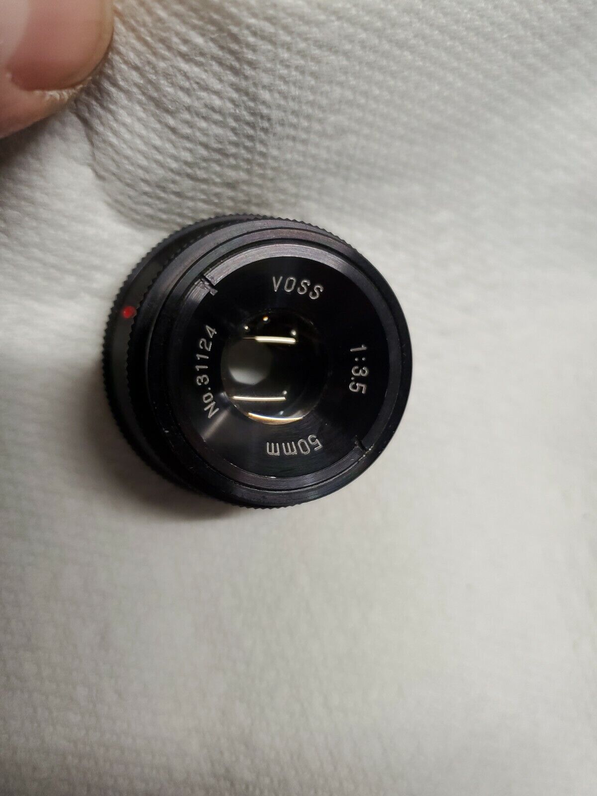 Voss 50mm 1:3.5 No. 31124 Lens
